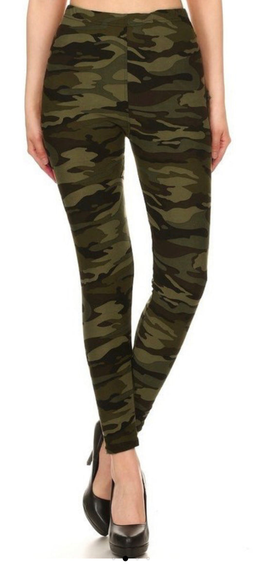 Camo leggings