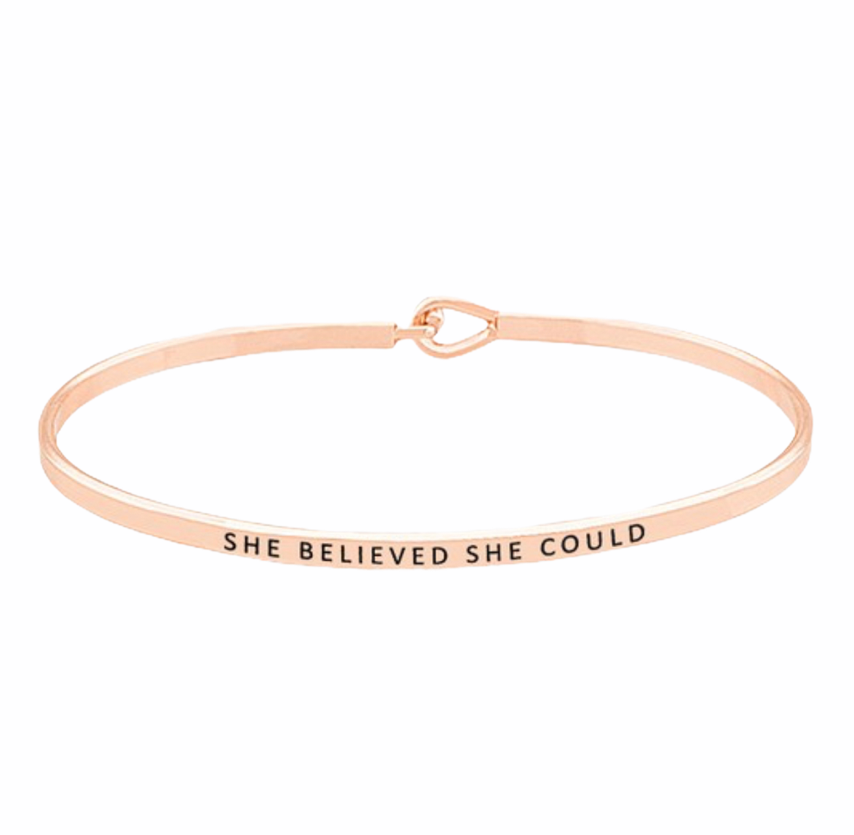 She Believed She Could Bracelet