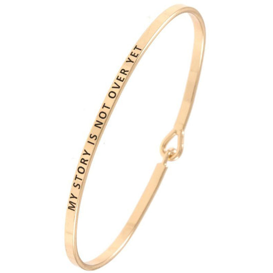 My Story Is Not Over Yet Bracelet