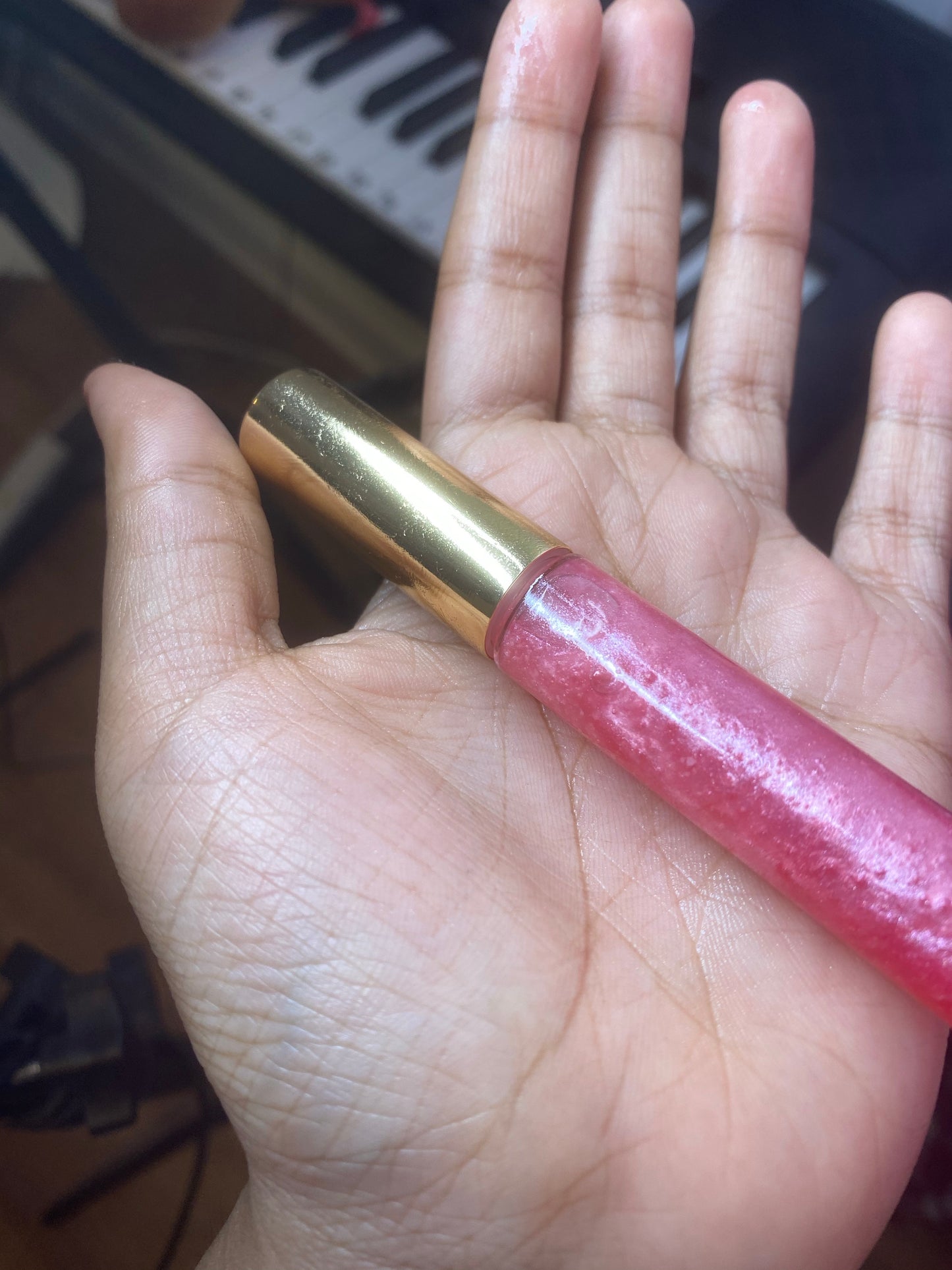 Pink Lip Gloss