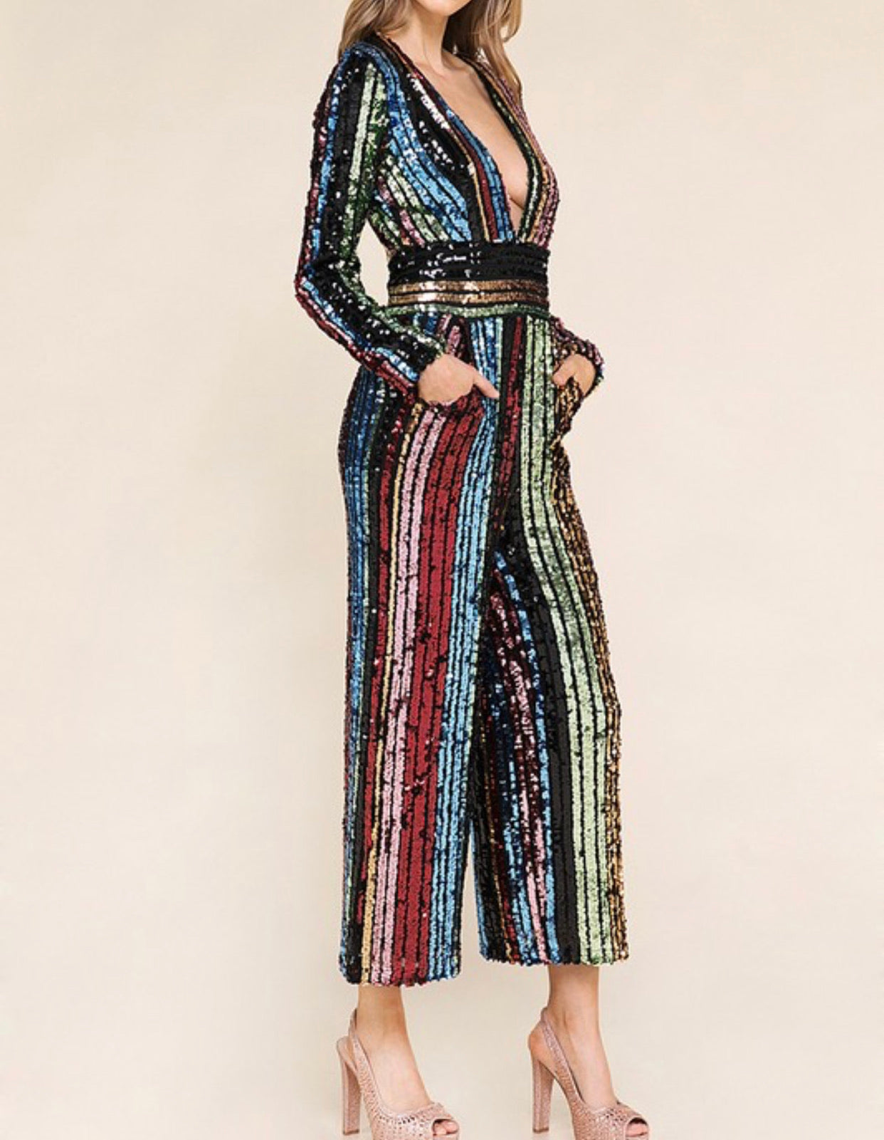 Sequin jumpsuit
