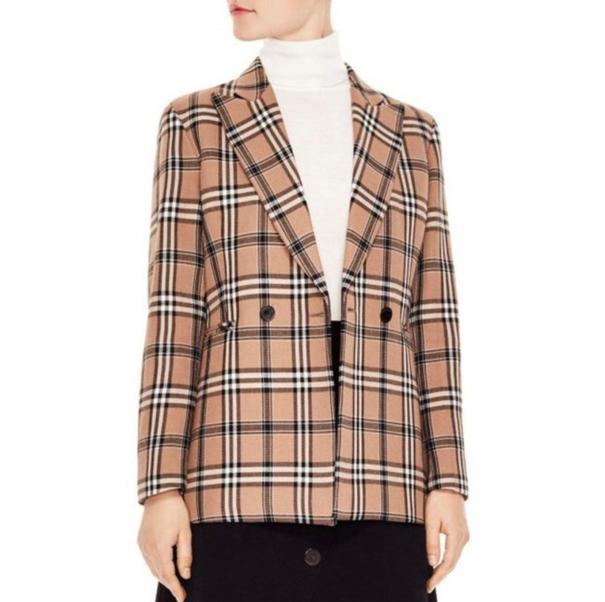 Camel Blazer by Sandro Paris size 38 US EQUIV 8