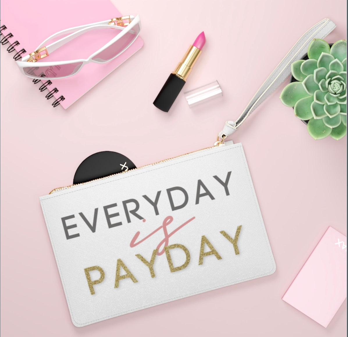 Every Day Is Payday Clutch