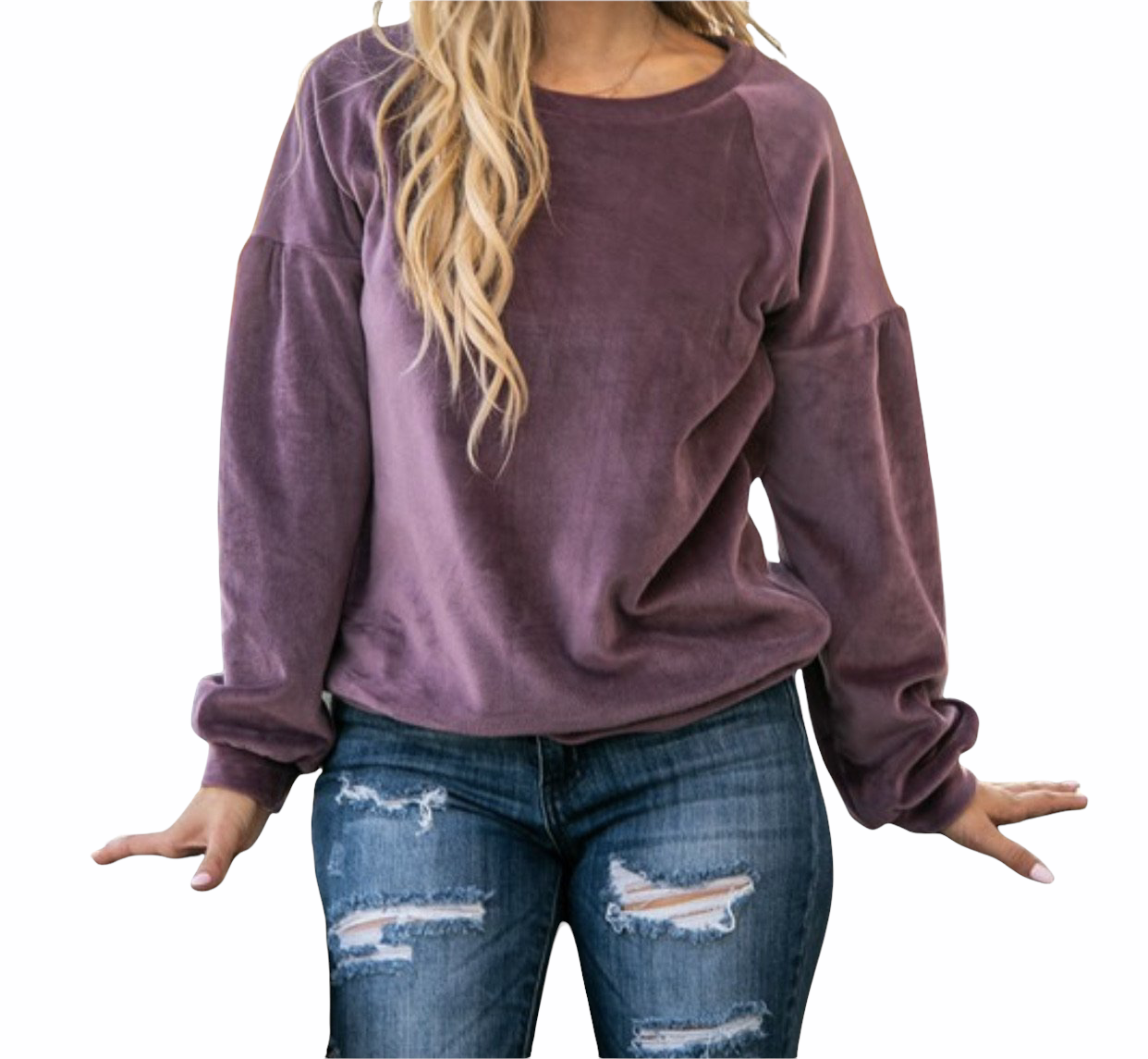 Purple Sweater