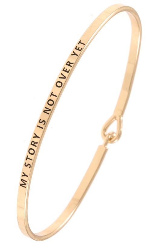 My Story Is Not Over Yet Bracelet