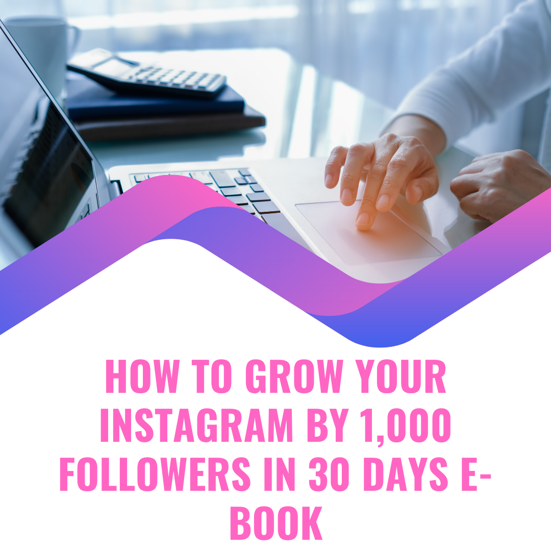 How To Grow Your Instagram by 1,000 Followers in 30 Days E-Book
