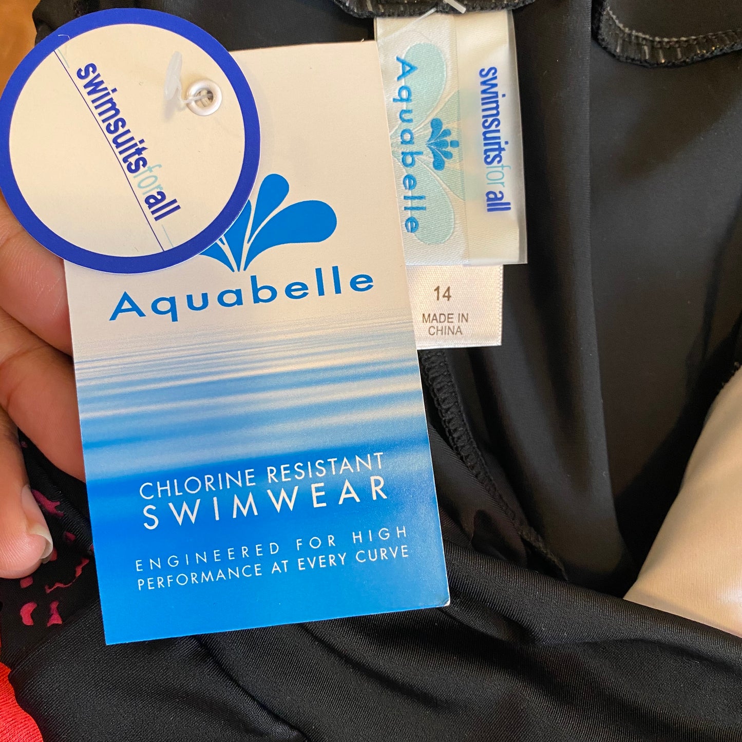 New Swimsuits for All aquabelle swim pants size 14