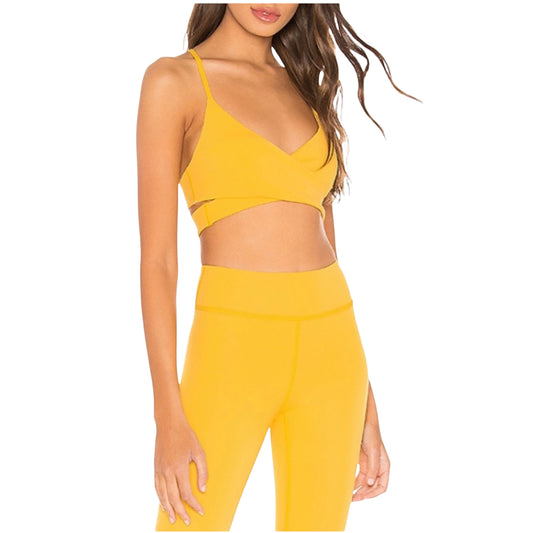 Revolve Lovewave Luka Workout Set in Yellow Size Large