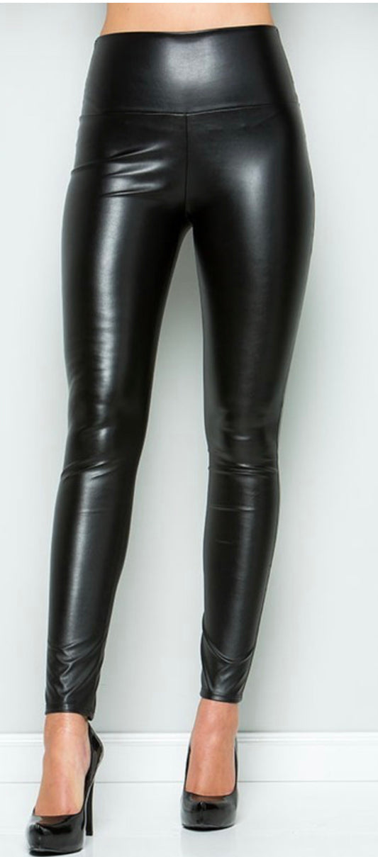 Faux Leather Leggings