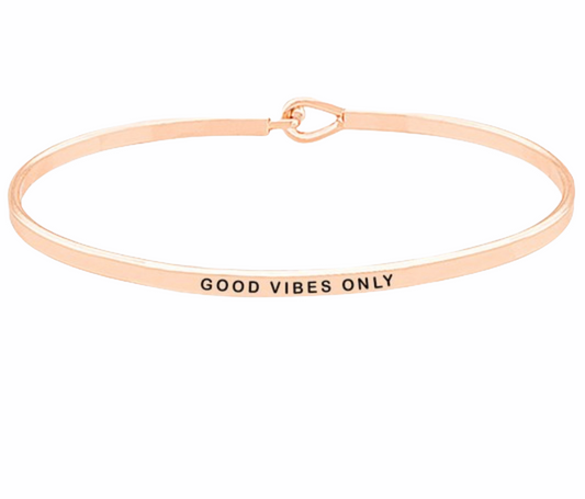 Good Vibes Only Bracelet